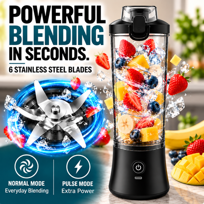 Portable Rechargeable Blender | Smoothies, Shakes & More