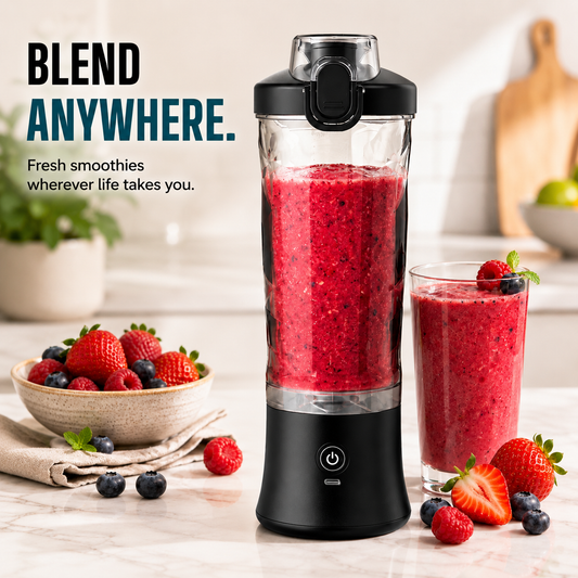 Portable Rechargeable Blender | Smoothies, Shakes & More