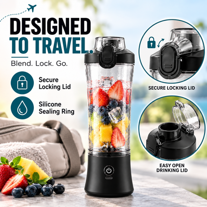 Portable Rechargeable Blender | Smoothies, Shakes & More