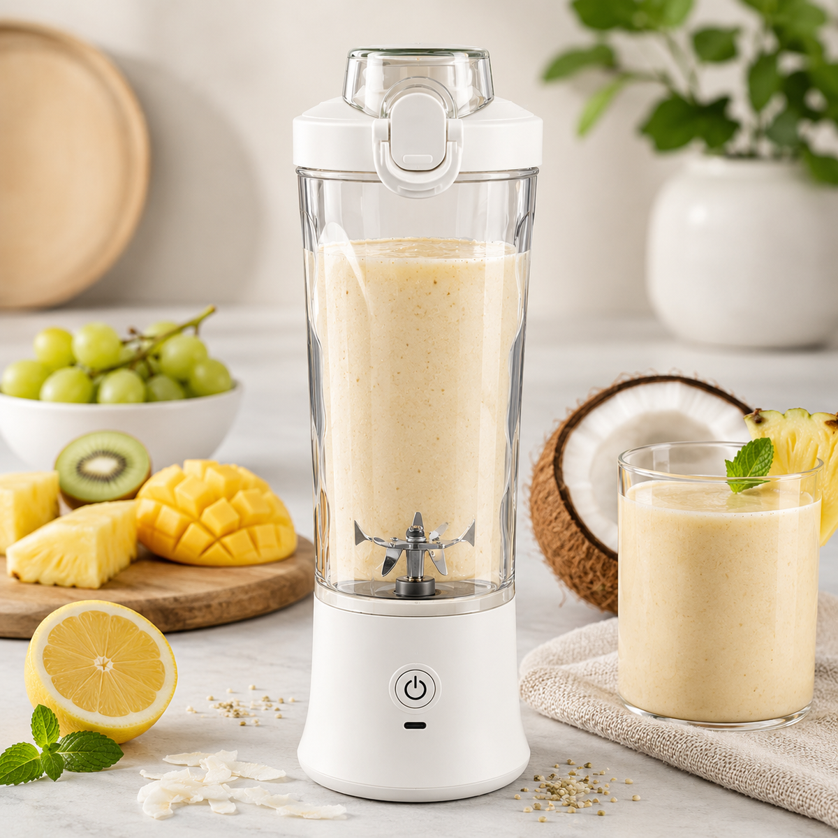 Portable Rechargeable Blender | Smoothies, Shakes & More