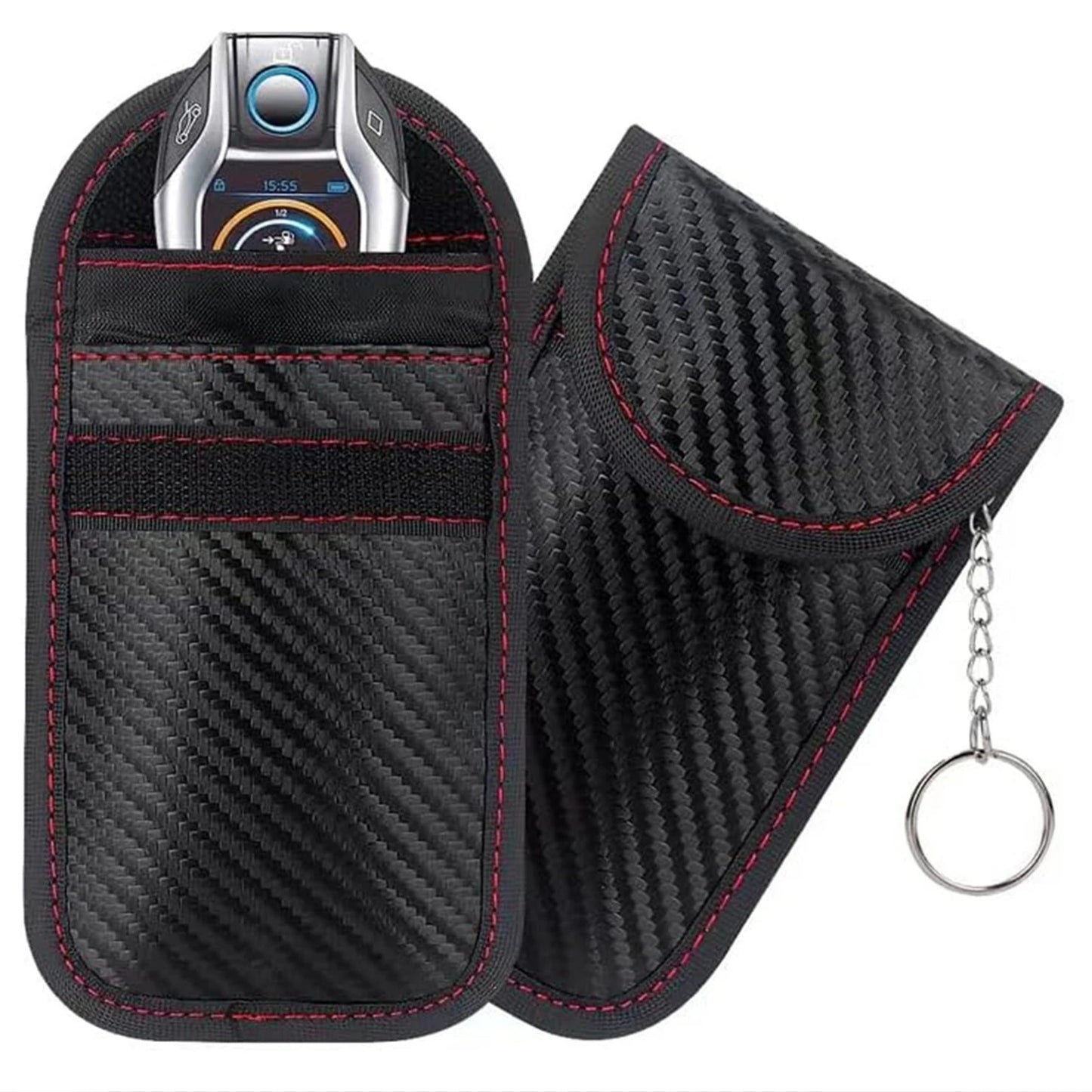 RFID Signal Blocking Key Pouch For Keyless Car Protection