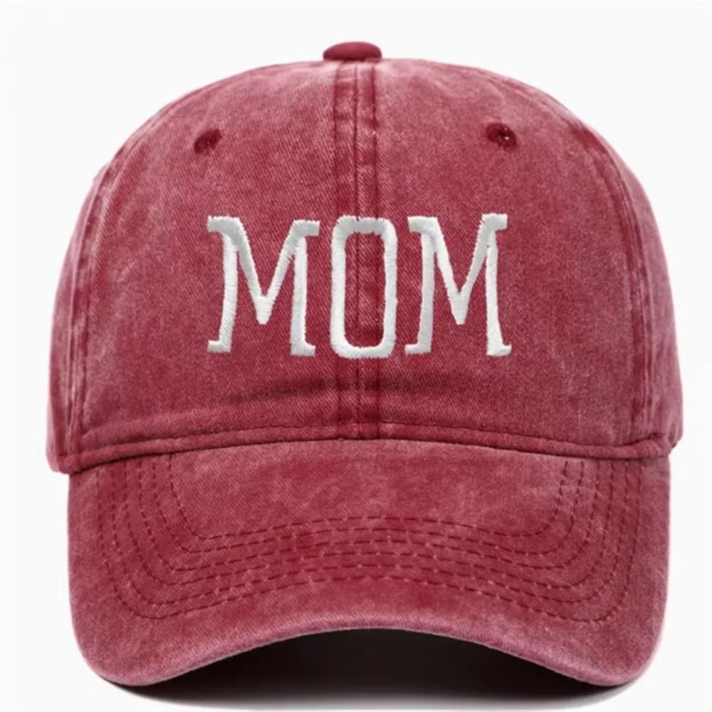 Matching MOM & DAD Snapback Hats Gift Set
