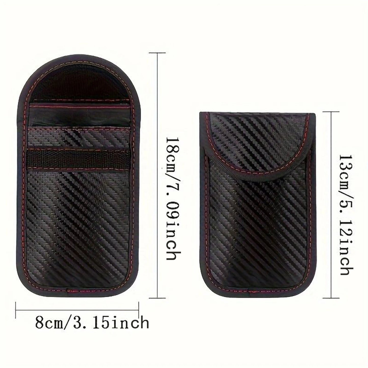 RFID Signal Blocking Key Pouch For Keyless Car Protection