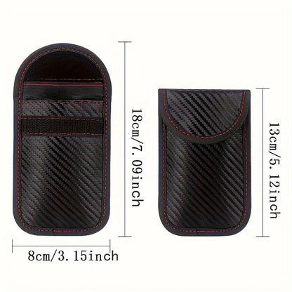 RFID Signal Blocking Key Pouch For Keyless Car Protection